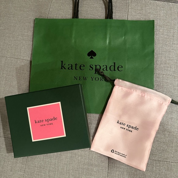 kate spade Bags New Kate Spade Gift Box Dustbag And Shopping Bag